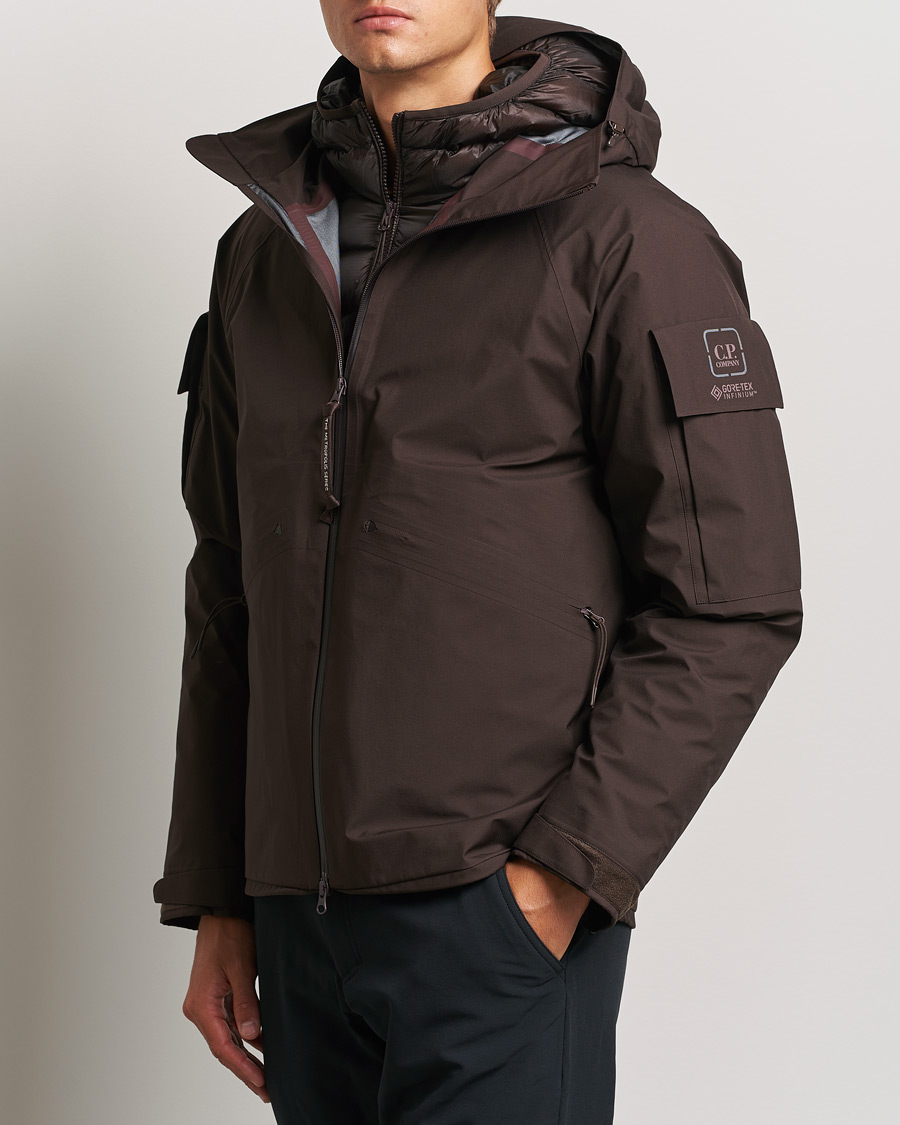 Homme | Manteaux Et Vestes | C.P. Company | Metropolis Gore-Tex Padded 2 in 1 Jacket Brown