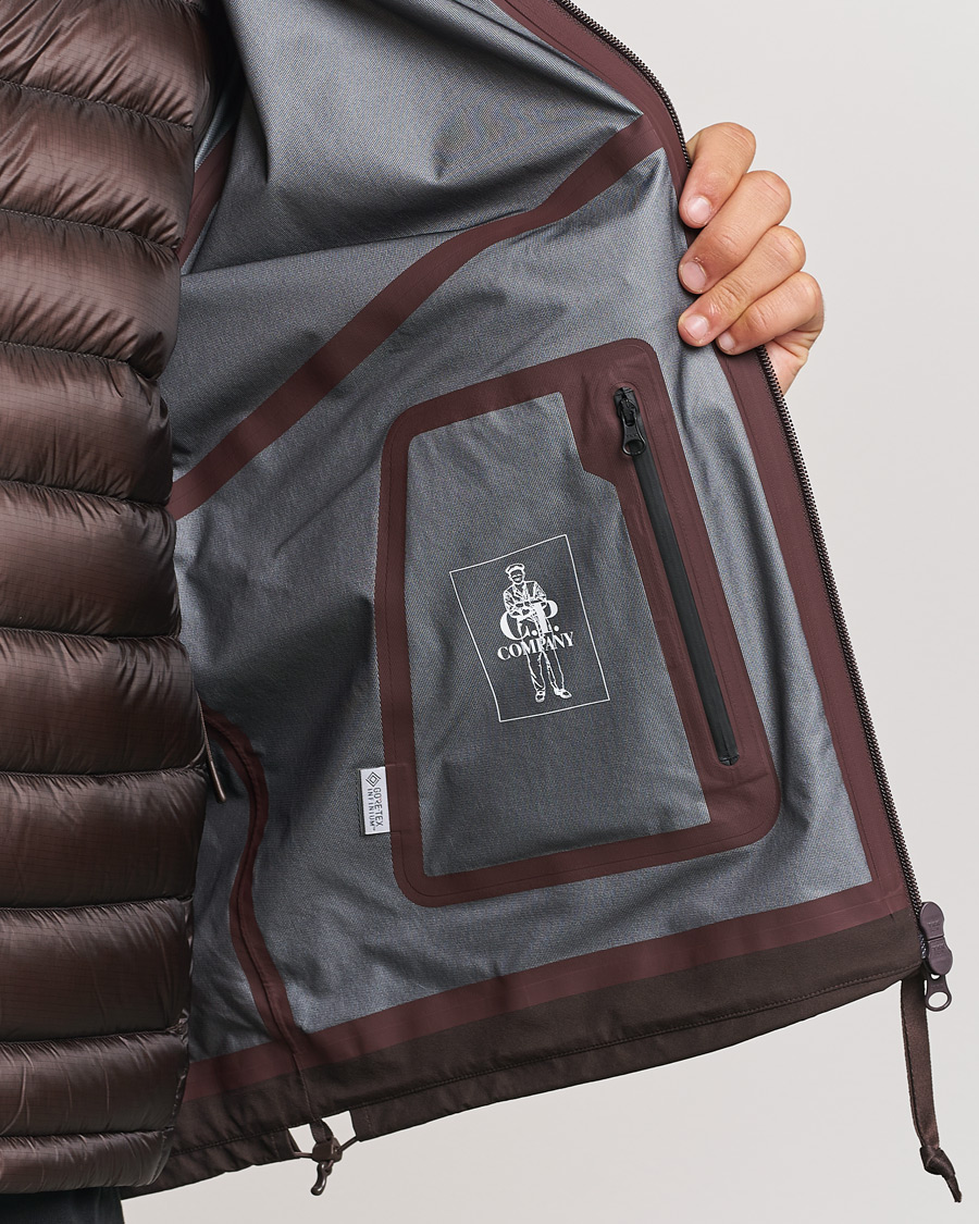 Homme | Manteaux Et Vestes | C.P. Company | Metropolis Gore-Tex Padded 2 in 1 Jacket Brown
