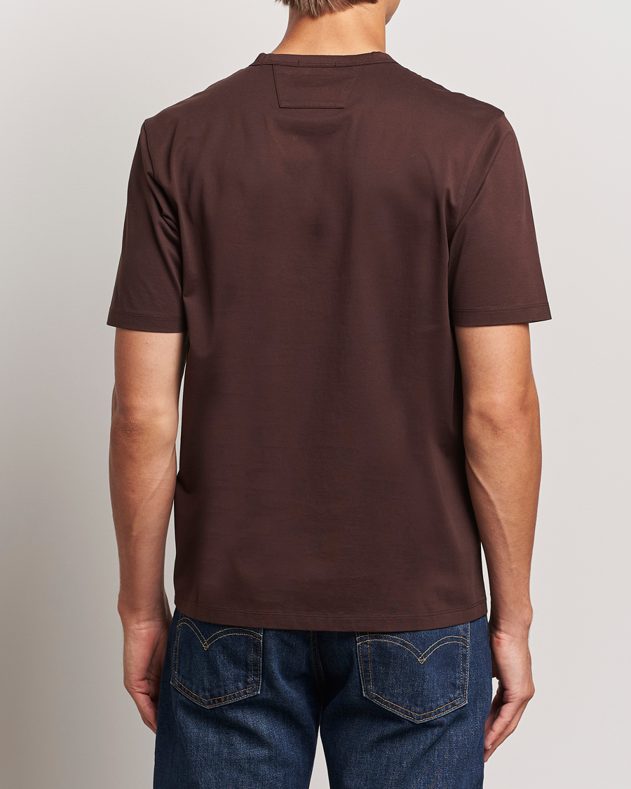 Homme | T-shirts | C.P. Company | Metropolis Mercerized Chest Logo T-Shirts Brown
