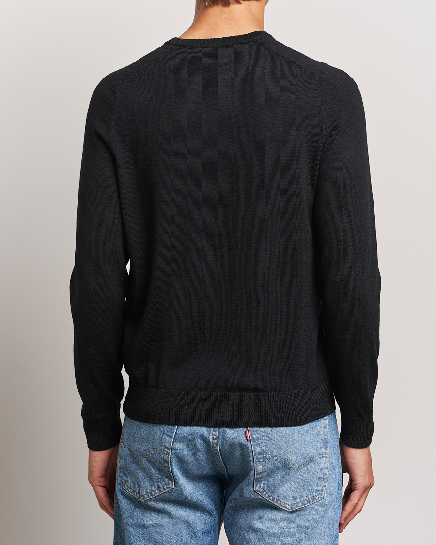 Homme | Pulls Et Tricots | Morris | Merino O-Neck Black