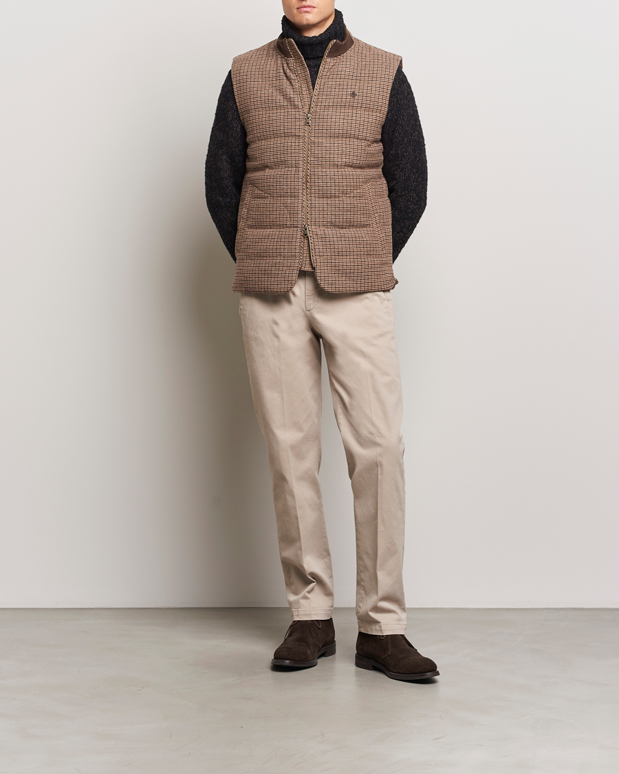 Homme | Manteaux Et Vestes | Morris | Welch Wool Gilet Brown