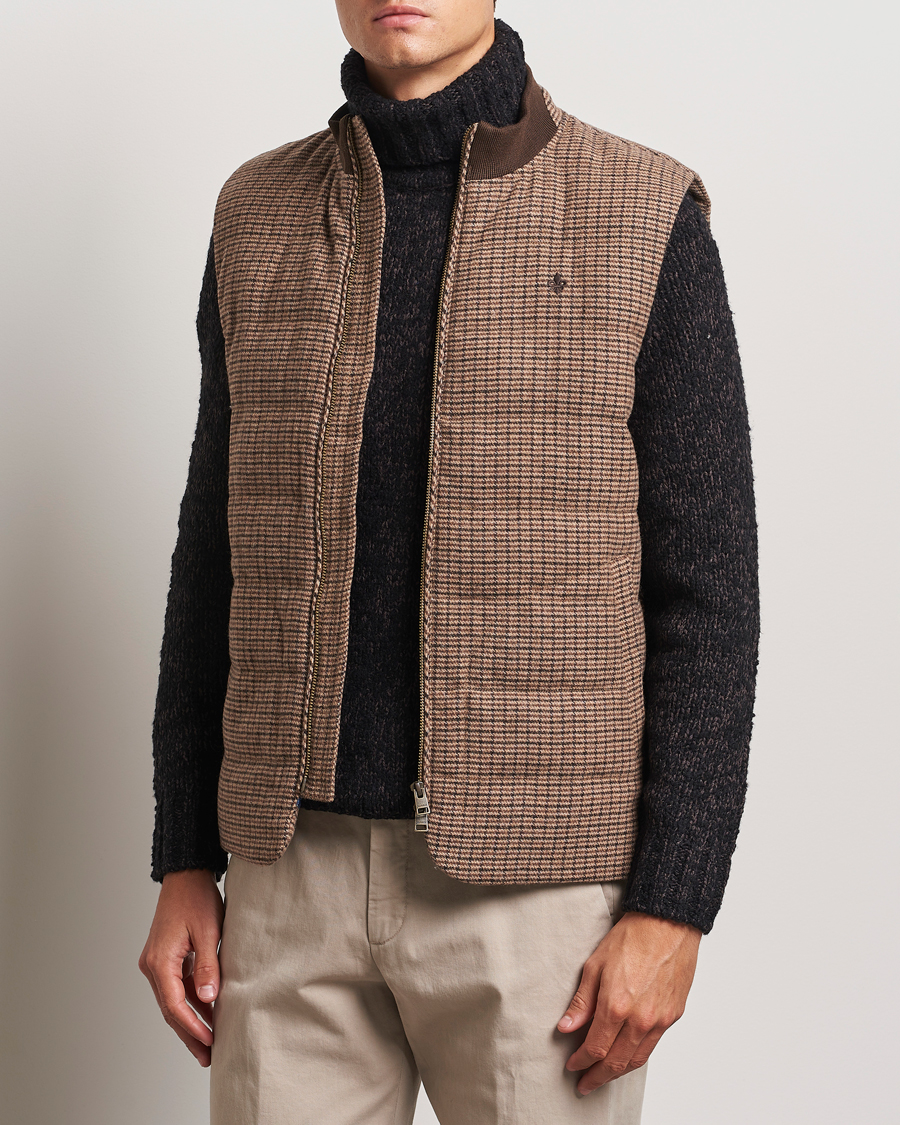 Homme | Manteaux Et Vestes | Morris | Welch Wool Gilet Brown