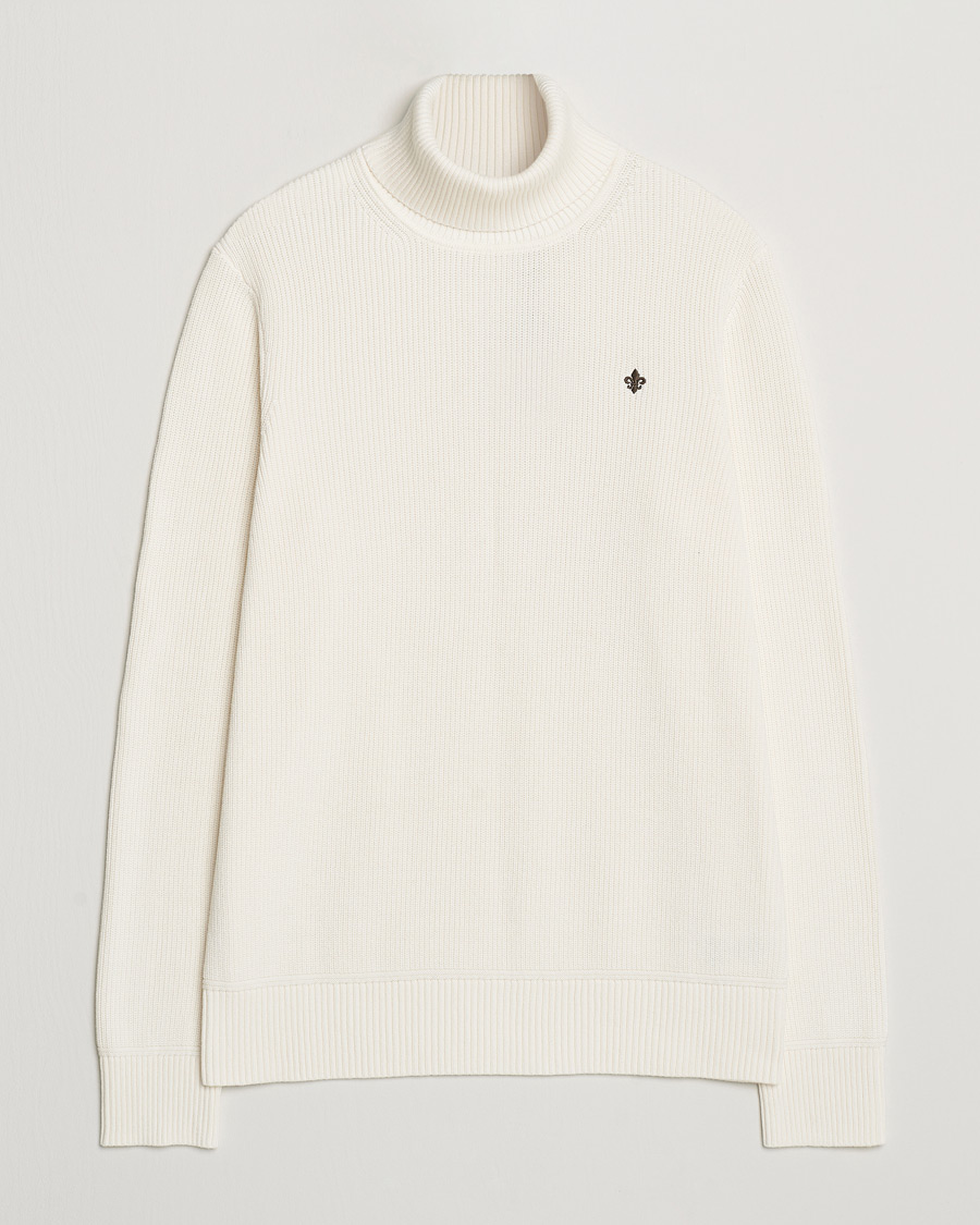 Homme | Pulls Et Tricots | Morris | Bernard Cotton Rollneck White