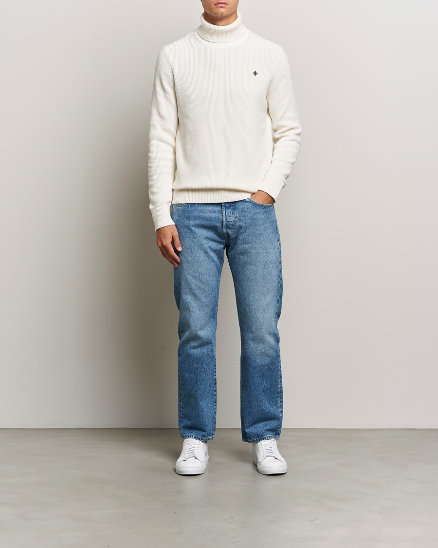Homme | Pulls Et Tricots | Morris | Bernard Cotton Rollneck White