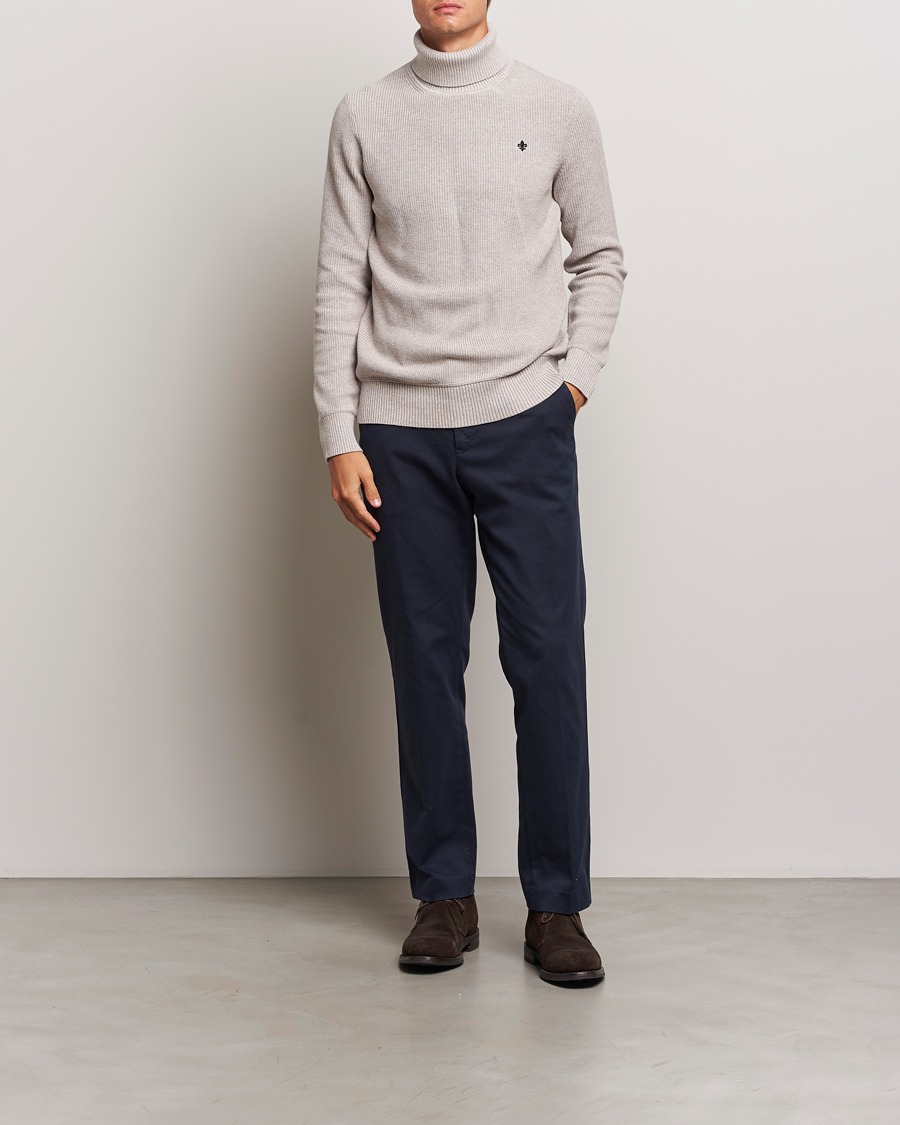 Homme | Pulls Et Tricots | Morris | Bernard Cotton Rollneck Khaki