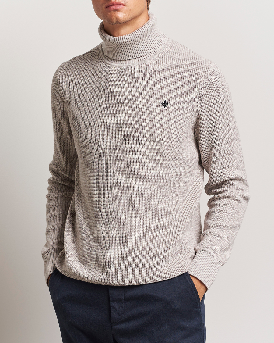 Homme | Pulls Et Tricots | Morris | Bernard Cotton Rollneck Khaki