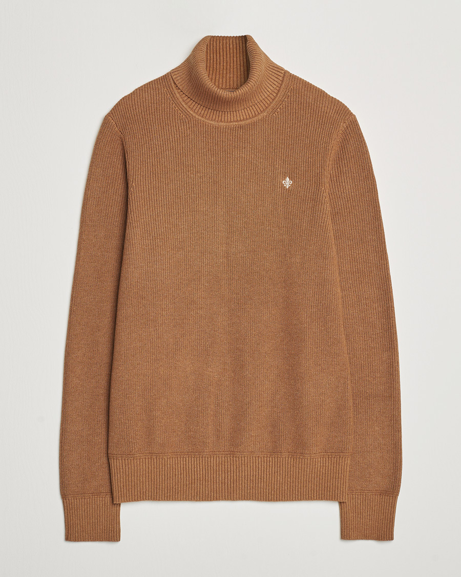 Homme | Pulls Et Tricots | Morris | Bernard Cotton Rollneck Camel