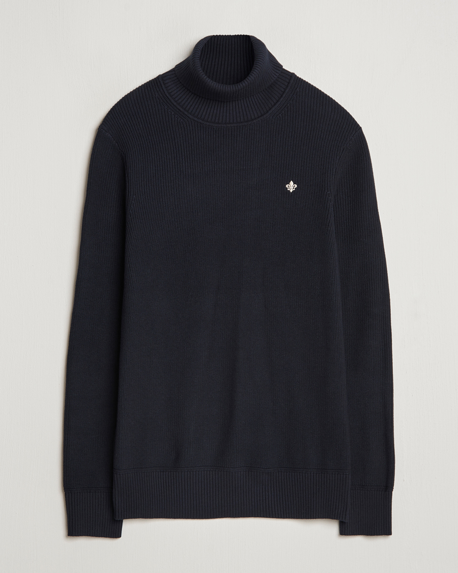Homme | Pulls Et Tricots | Morris | Bernard Cotton Rollneck Blue