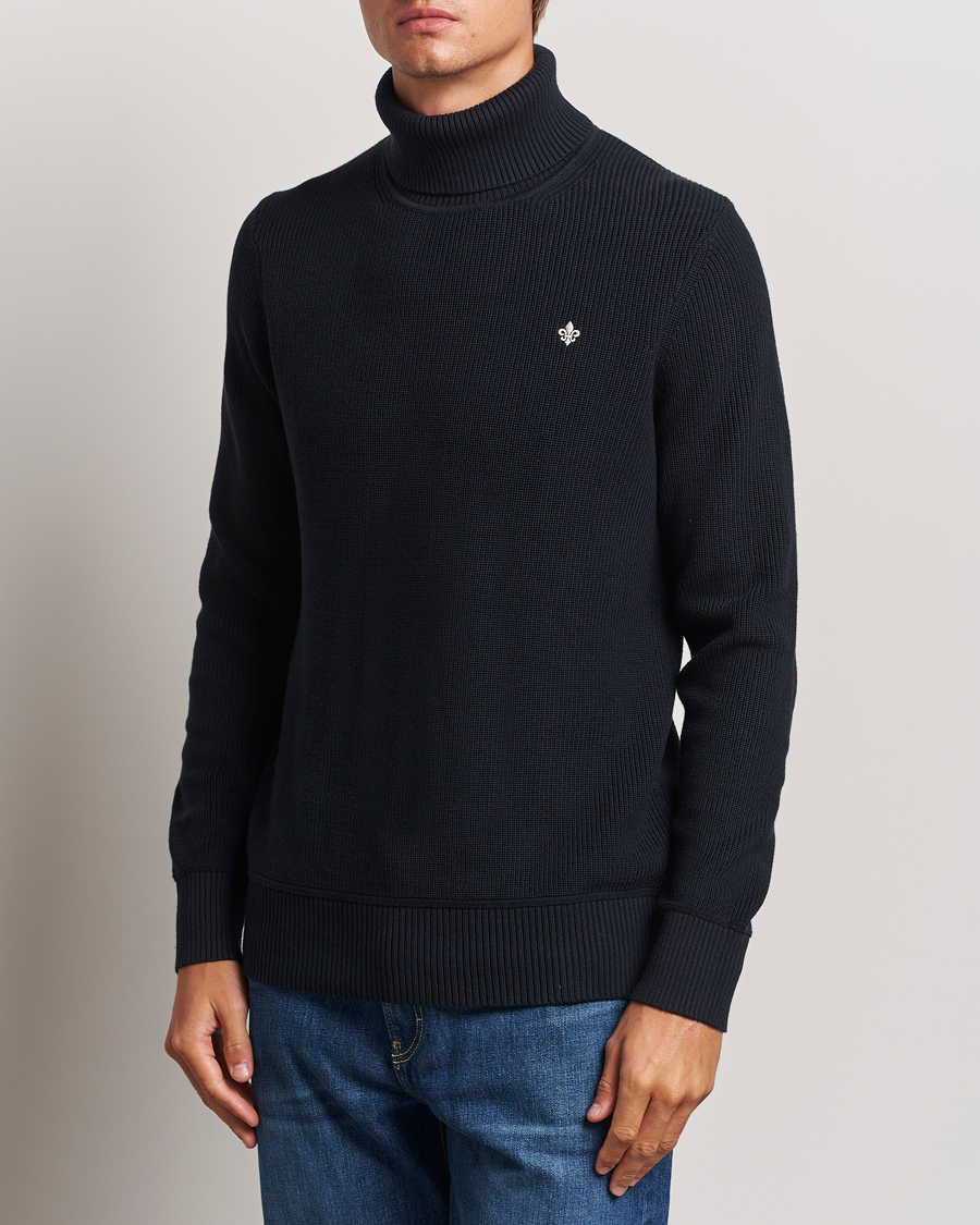 Homme | Pulls Et Tricots | Morris | Bernard Cotton Rollneck Blue