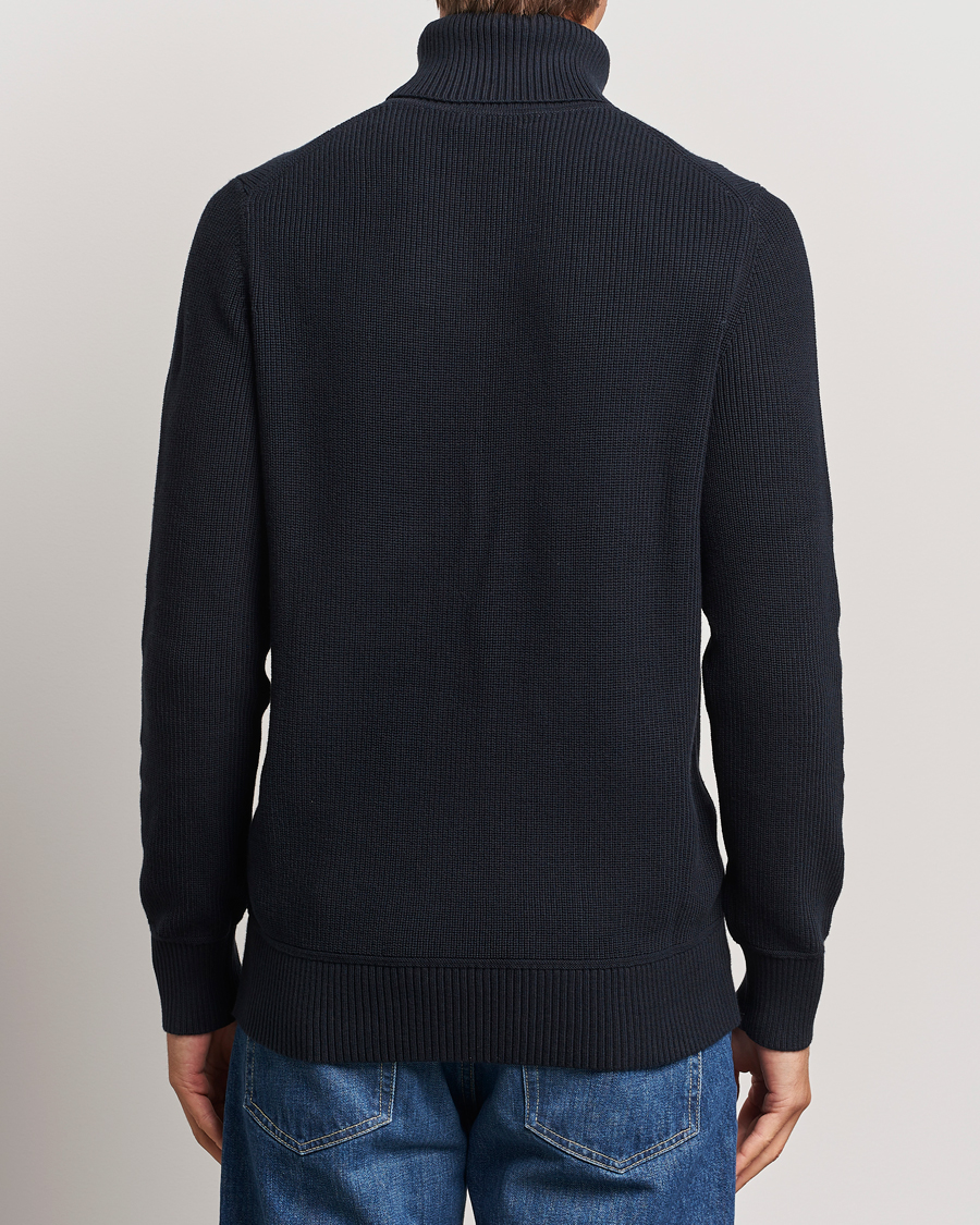 Homme | Pulls Et Tricots | Morris | Bernard Cotton Rollneck Blue