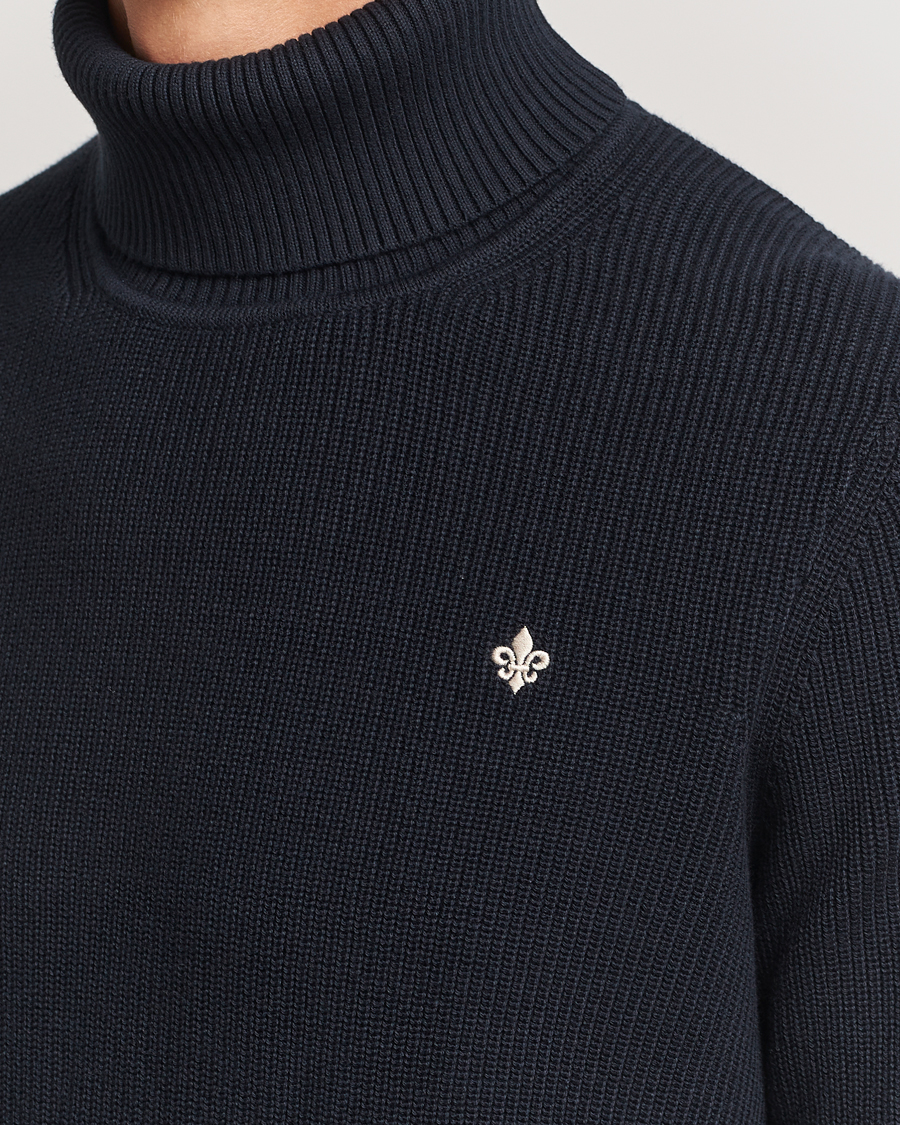 Homme | Pulls Et Tricots | Morris | Bernard Cotton Rollneck Blue