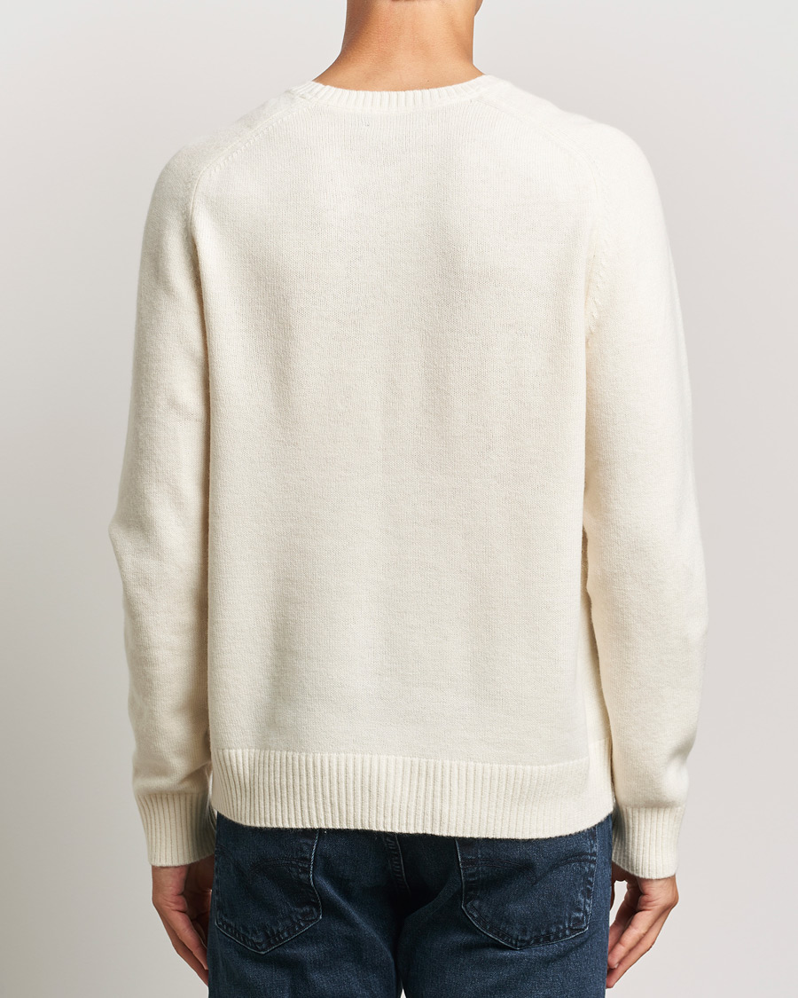 Homme | Pulls Et Tricots | Morris | Hertford Merino Crew Neck Off White