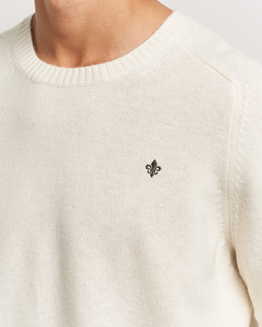 Homme | Pulls Et Tricots | Morris | Hertford Merino Crew Neck Off White