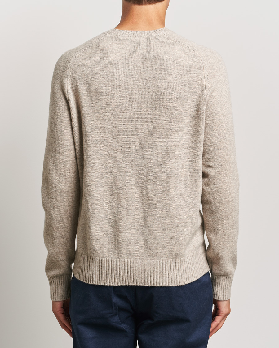 Homme | Pulls Et Tricots | Morris | Hertford Merino Crew Neck Khaki