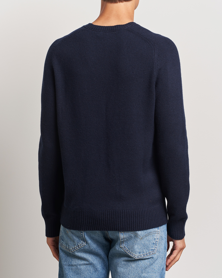 Homme | Pulls Et Tricots | Morris | Hertford Merino Crew Neck Navy