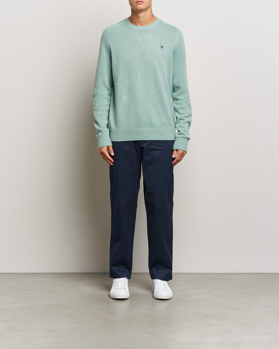 Homme | Pulls Et Tricots | Morris | Hertford Merino Crew Neck Green