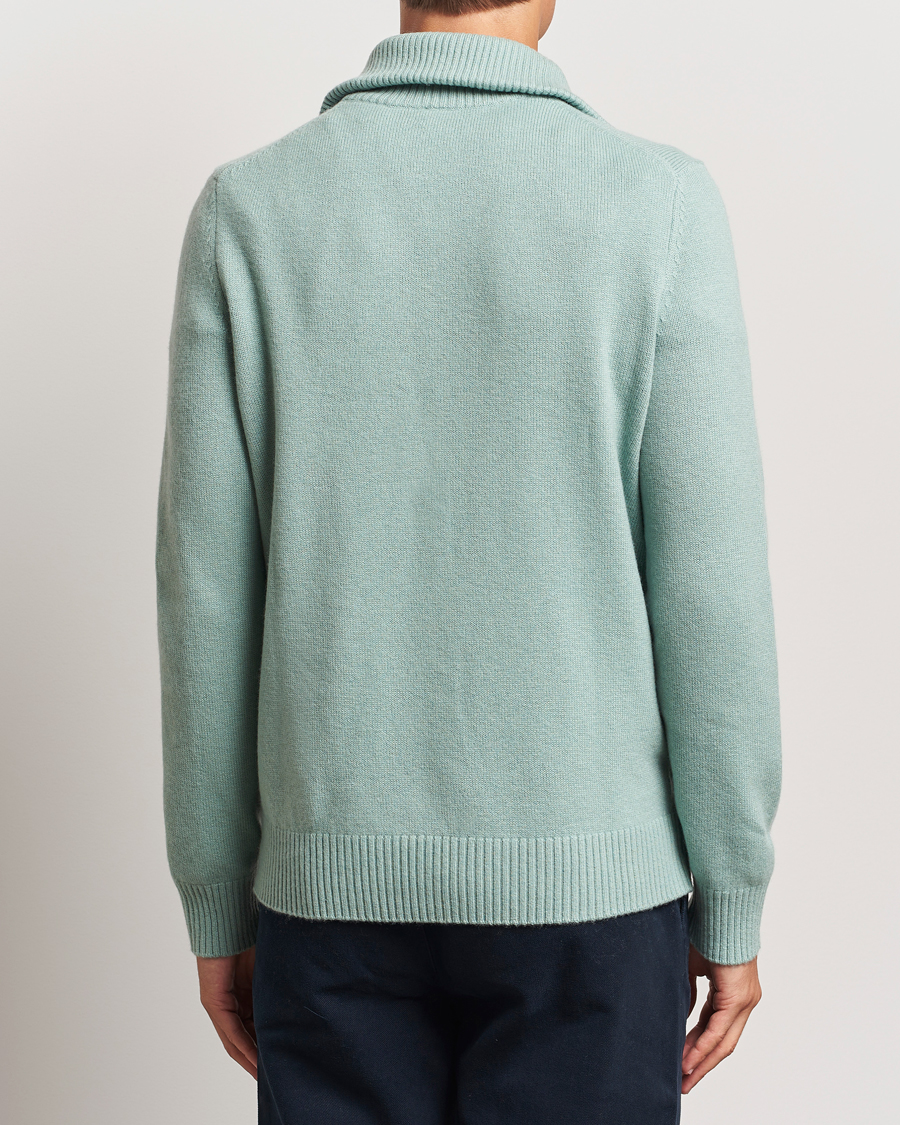 Homme | Pulls Et Tricots | Morris | Hertford Merino Half Zip Green