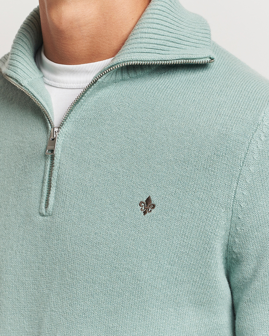 Homme | Pulls Et Tricots | Morris | Hertford Merino Half Zip Green