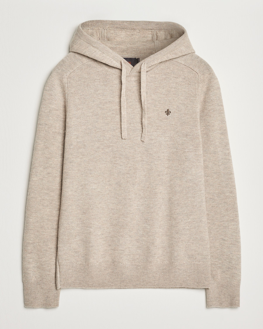 Homme | Pulls Et Tricots | Morris | Hertford Merino Hoodie Khaki