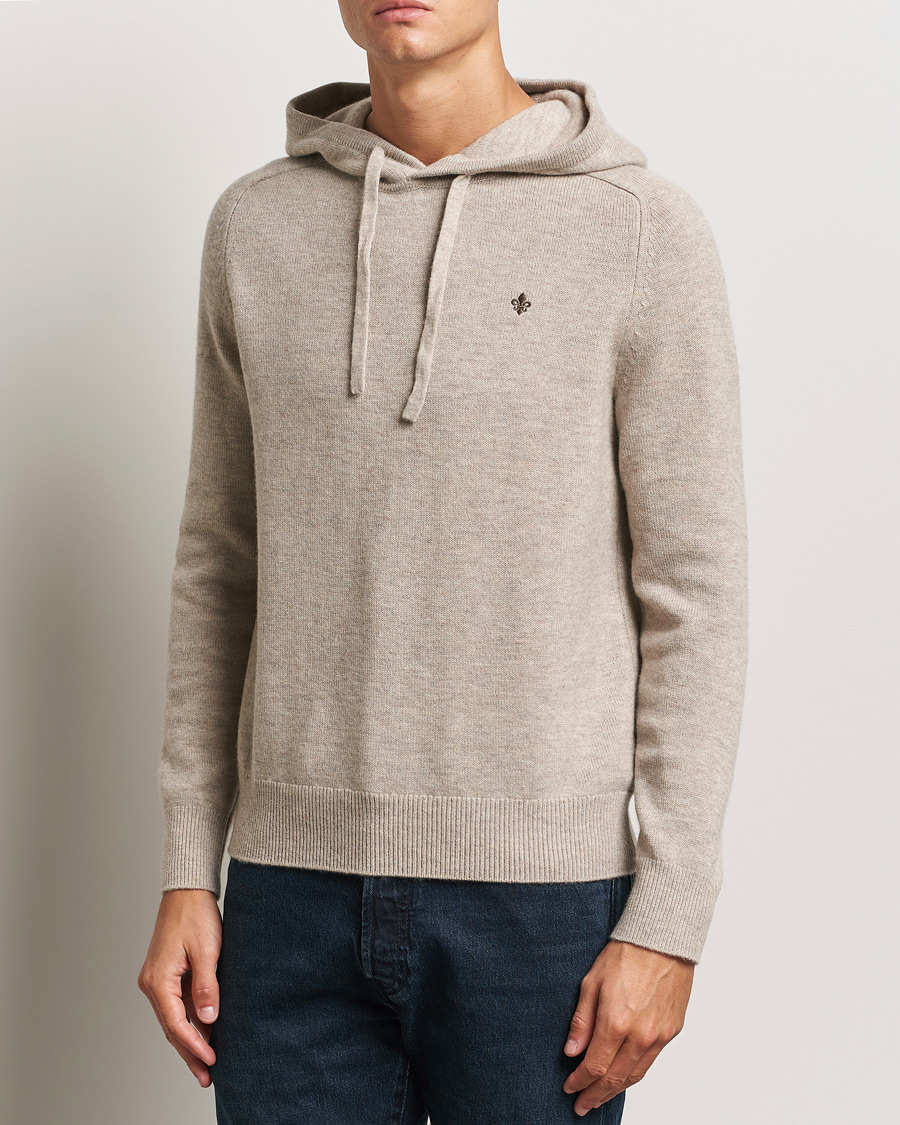 Homme | Pulls Et Tricots | Morris | Hertford Merino Hoodie Khaki