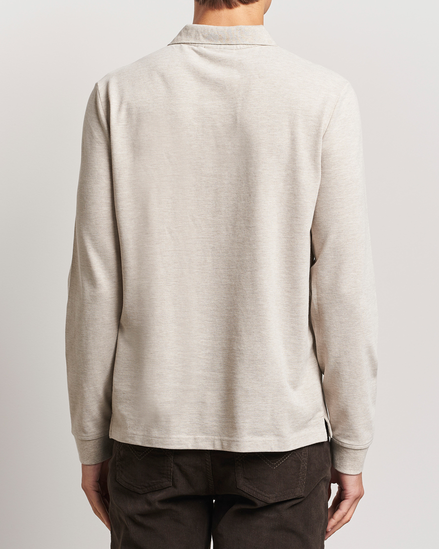 Homme | Pulls Et Tricots | Morris | Camden Long Sleeve Polo Khaki