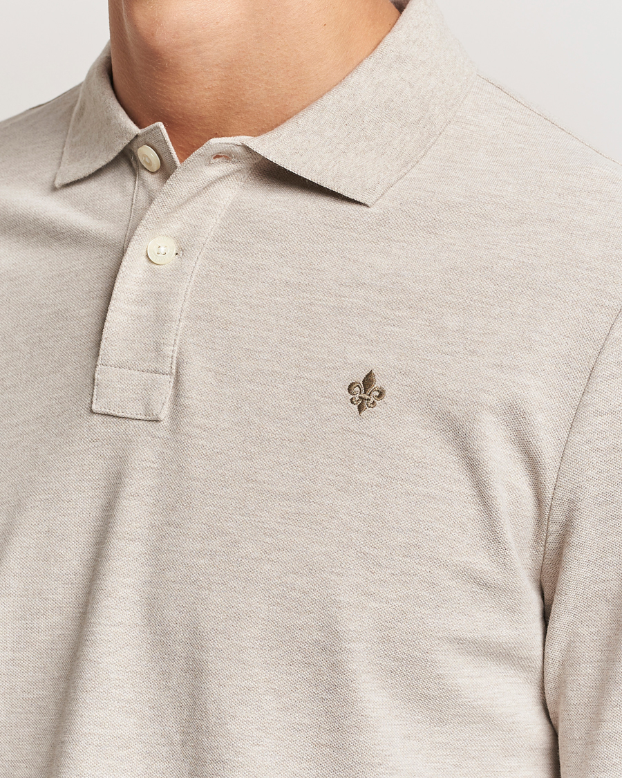 Homme | Pulls Et Tricots | Morris | Camden Long Sleeve Polo Khaki