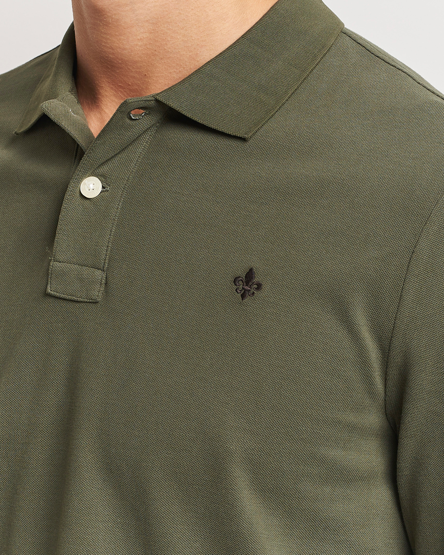 Homme | Pulls Et Tricots | Morris | Camden Long Sleeve Polo Olive