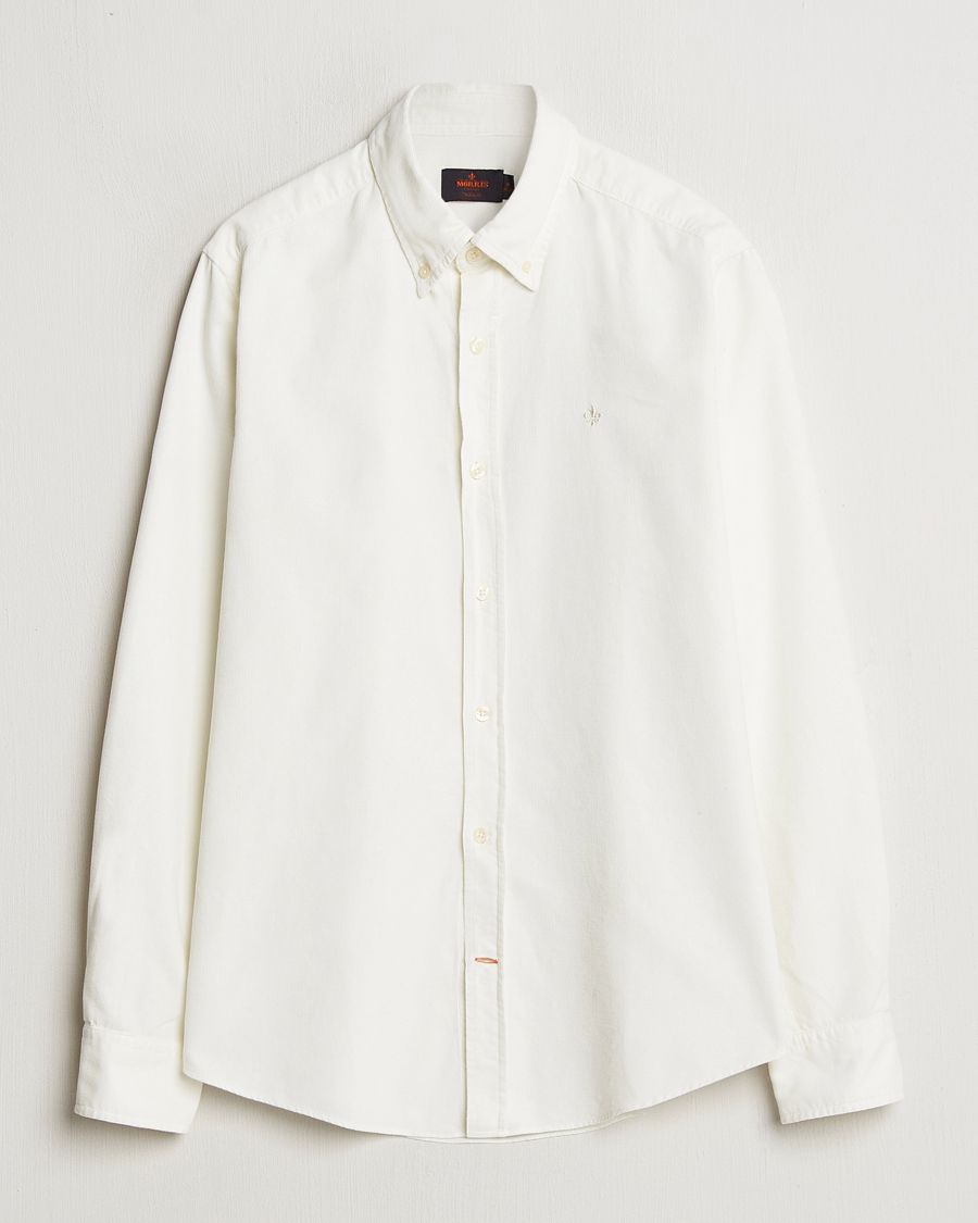 Homme | Chemises | Morris | Douglas Corduroy Shirt Off White