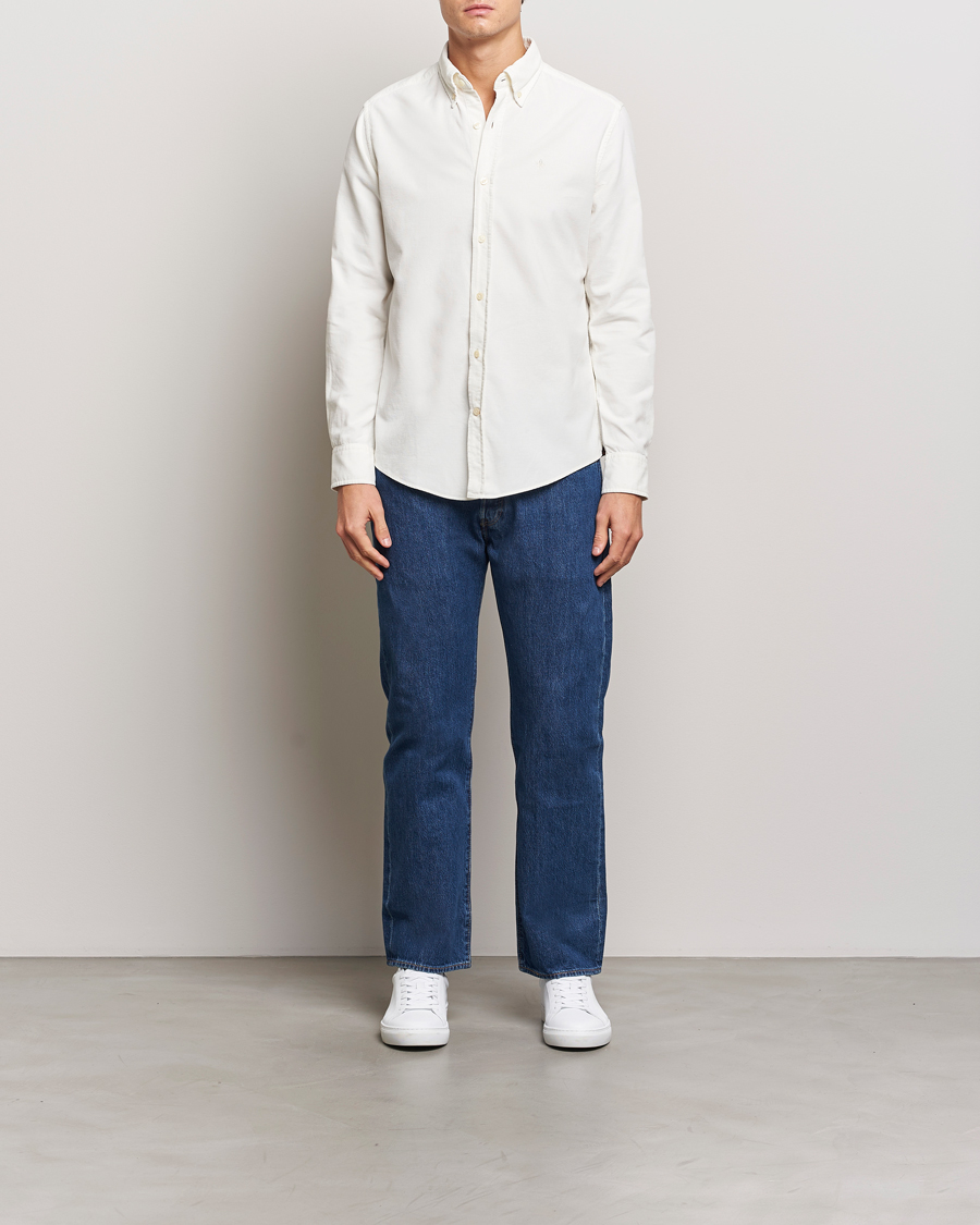 Homme | Chemises | Morris | Douglas Corduroy Shirt Off White