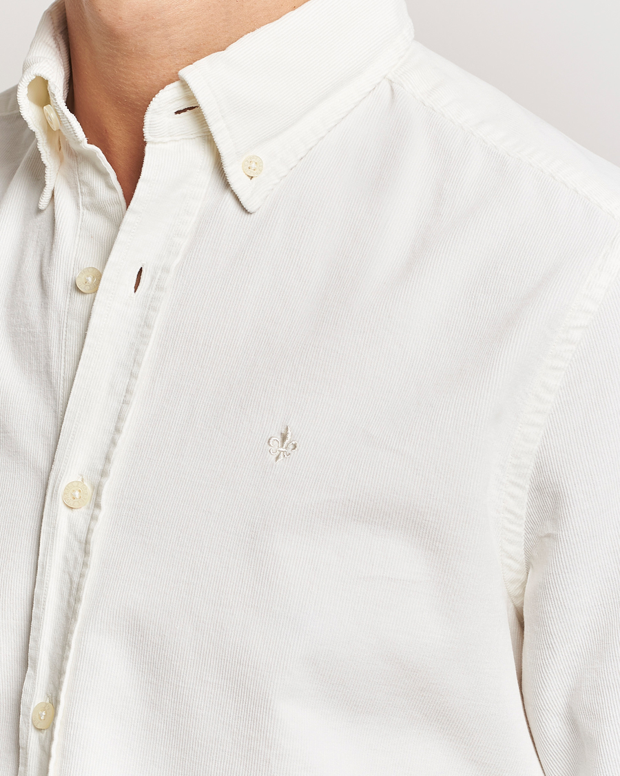 Homme | Chemises | Morris | Douglas Corduroy Shirt Off White