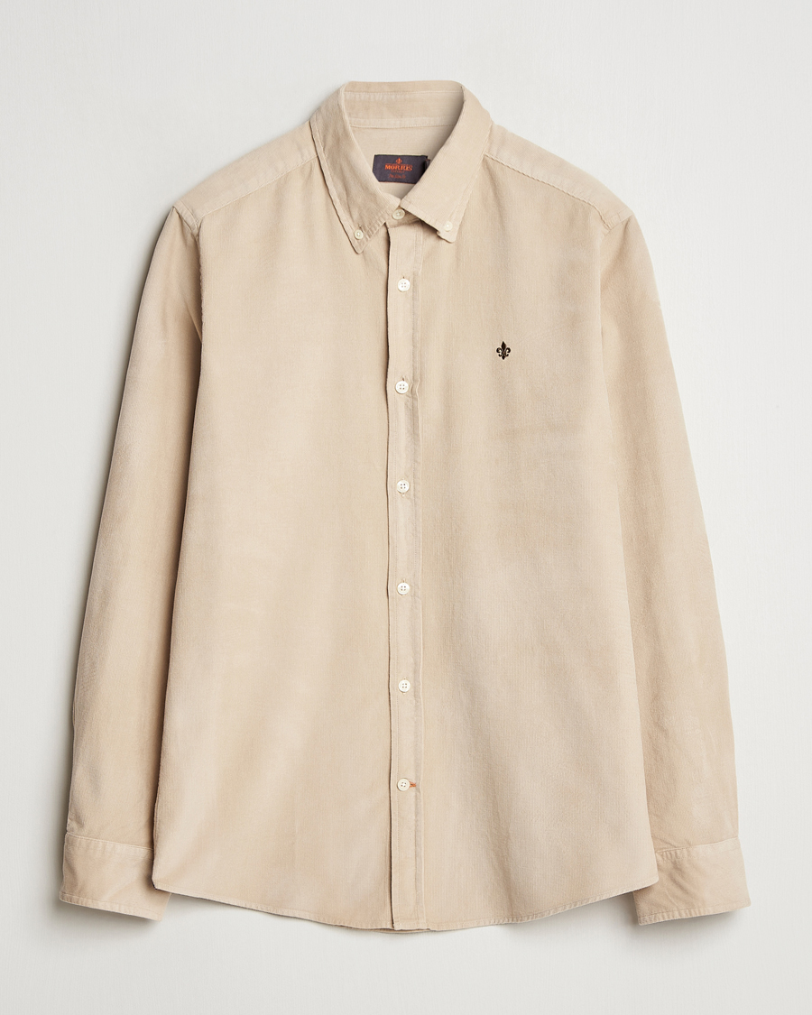 Homme | Chemises | Morris | Douglas Corduroy Shirt Khaki