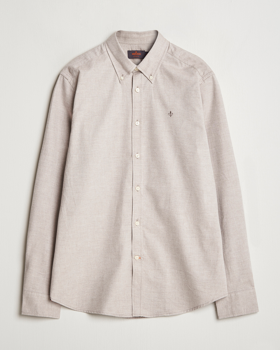 Homme | Chemises | Morris | Watts Flannel Shirt Khaki