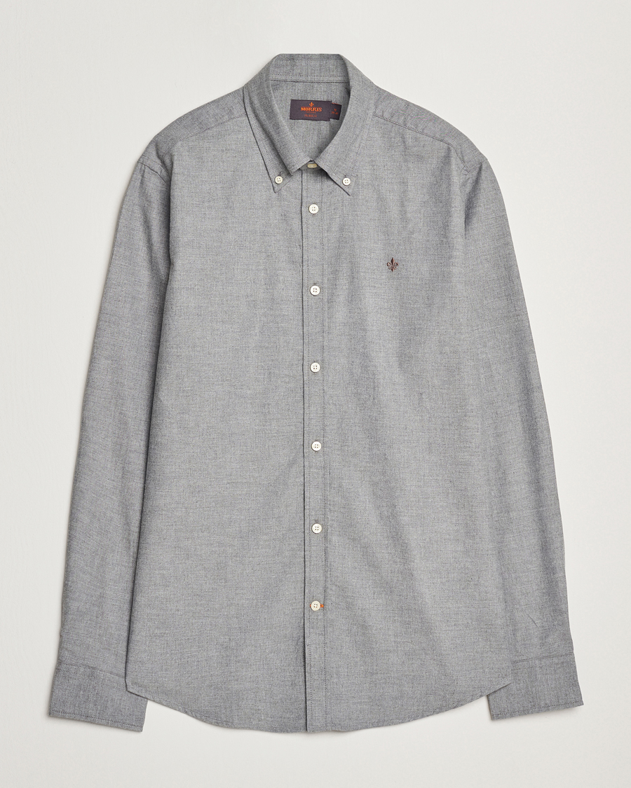 Homme | Chemises | Morris | Watts Flannel Shirt Grey