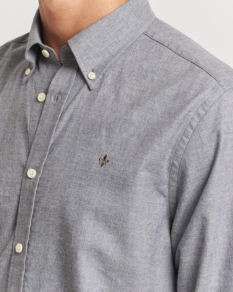 Homme | Chemises | Morris | Watts Flannel Shirt Grey