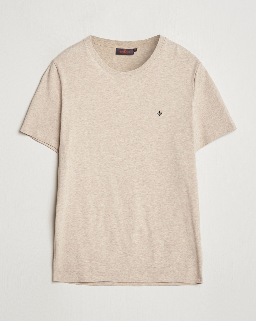 Homme | T-shirts | Morris | James Crew Neck Tee Khaki