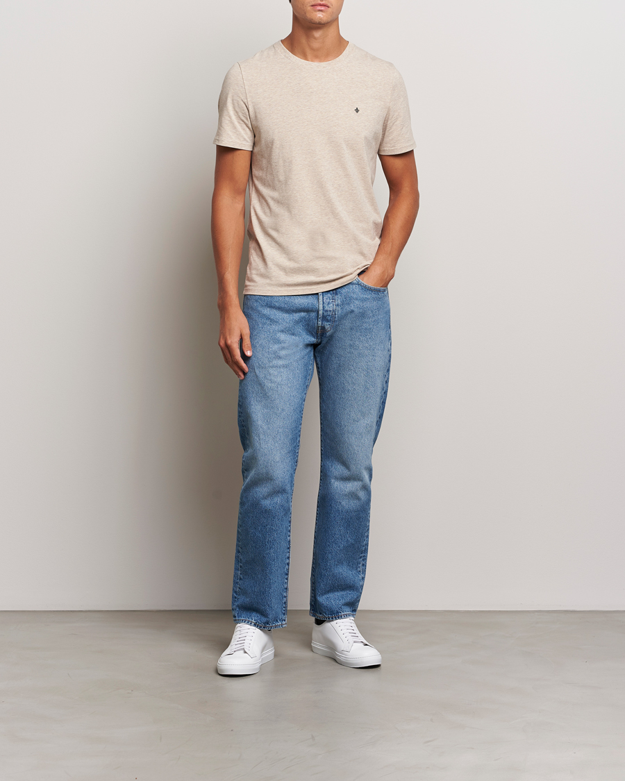 Homme | T-shirts | Morris | James Crew Neck Tee Khaki