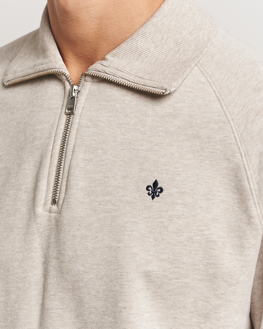 Homme | Pulls Et Tricots | Morris | Maryon Half Zip Sweatshirt Khaki
