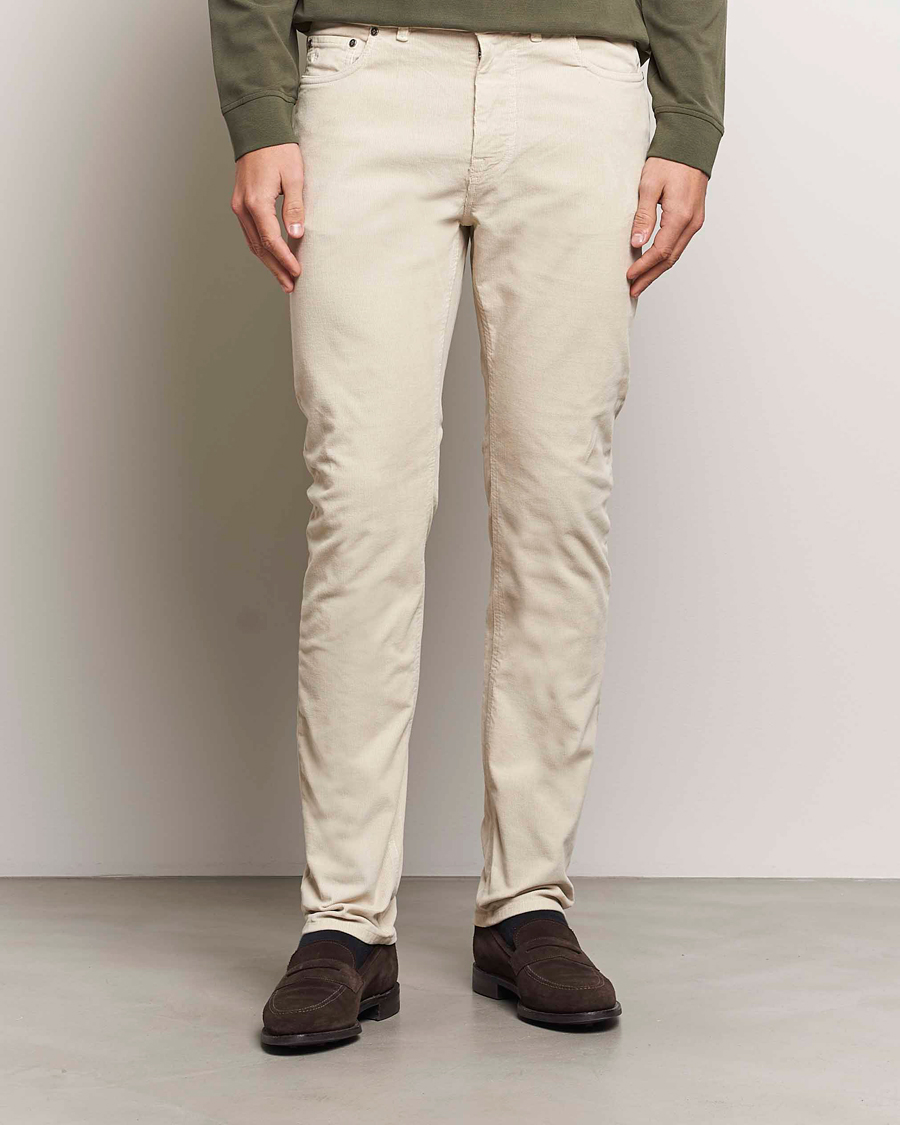 Homme | Pantalons | Morris | James Corduroy 5-Pocket Pant Off White