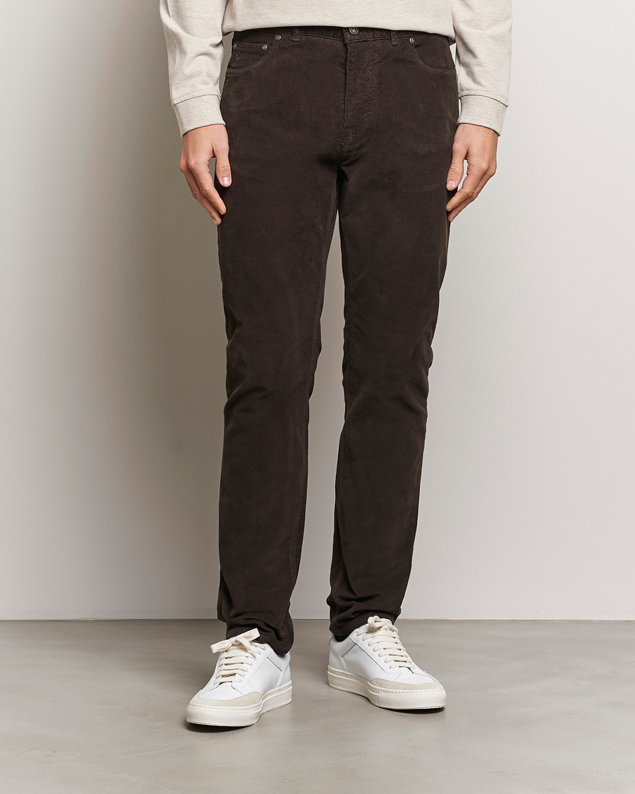 Homme | Pantalons | Morris | James Corduroy 5-Pocket Pant Brown