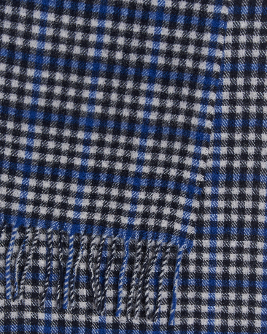 Homme | Morris Barry Check Scarf Grey | Morris | Barry Check Scarf Grey