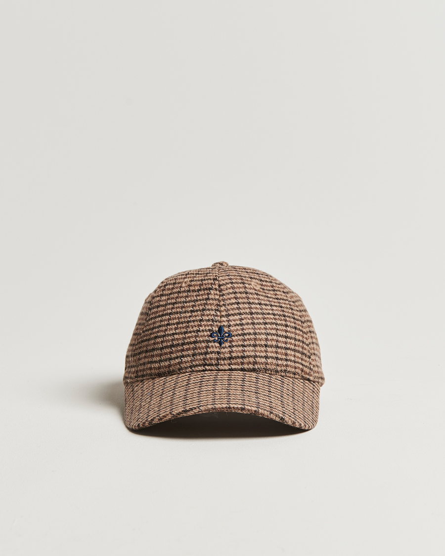 Homme | Morris Lily Check Cap Brown | Morris | Lily Check Cap Brown