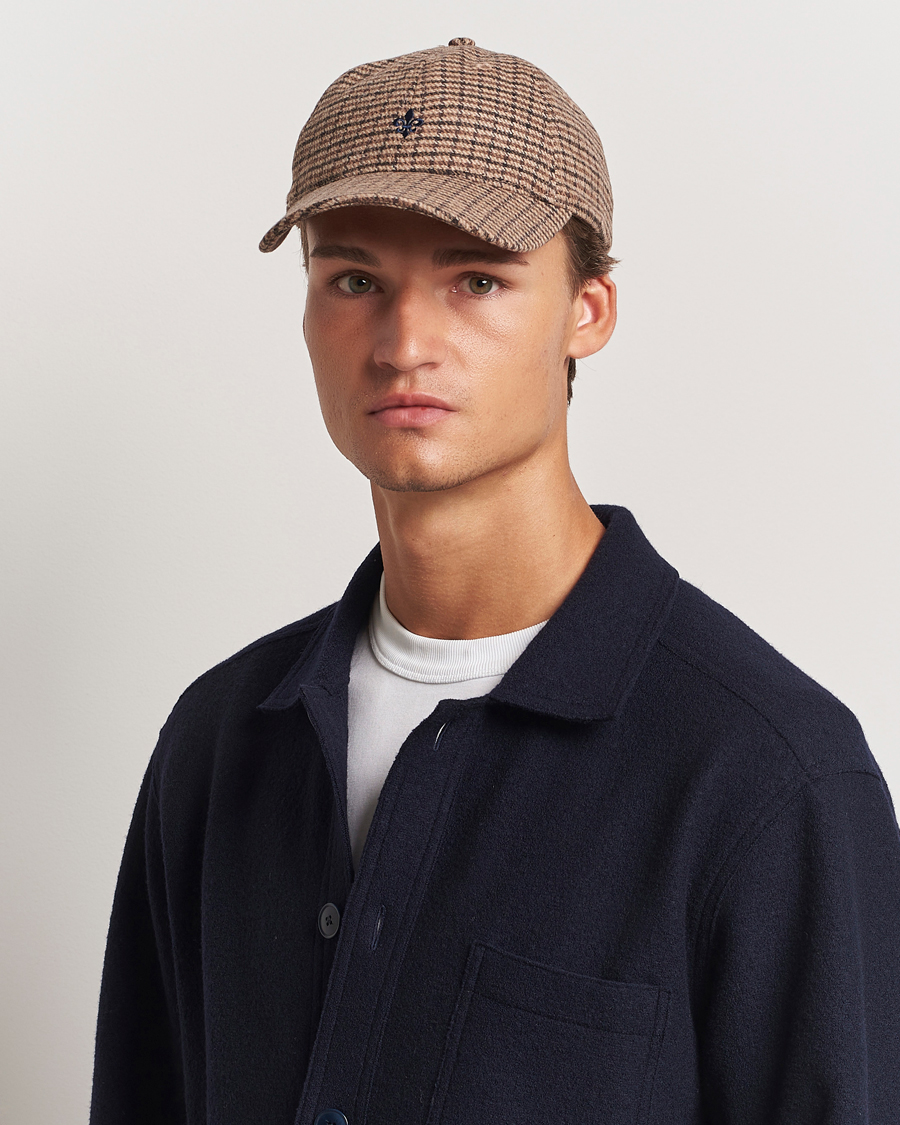 Homme | Morris Lily Check Cap Brown | Morris | Lily Check Cap Brown