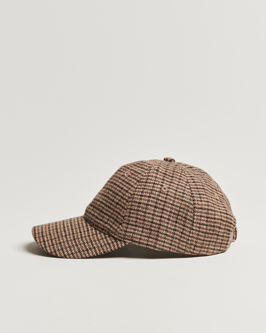 Homme | Morris Lily Check Cap Brown | Morris | Lily Check Cap Brown