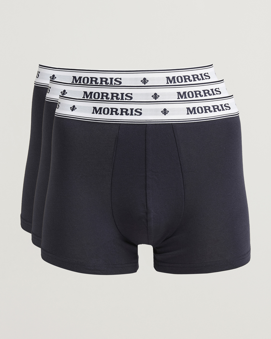 Homme | Sous-Vêtements Et Chaussettes | Morris | Boxer Brief 3-Pack Old Blue