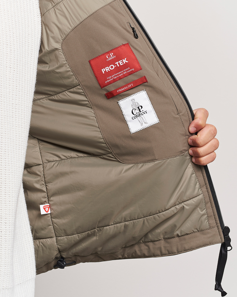 Homme | Manteaux Et Vestes | C.P. Company | Pro-Tec Lightweight Padded Jacket Mud Green