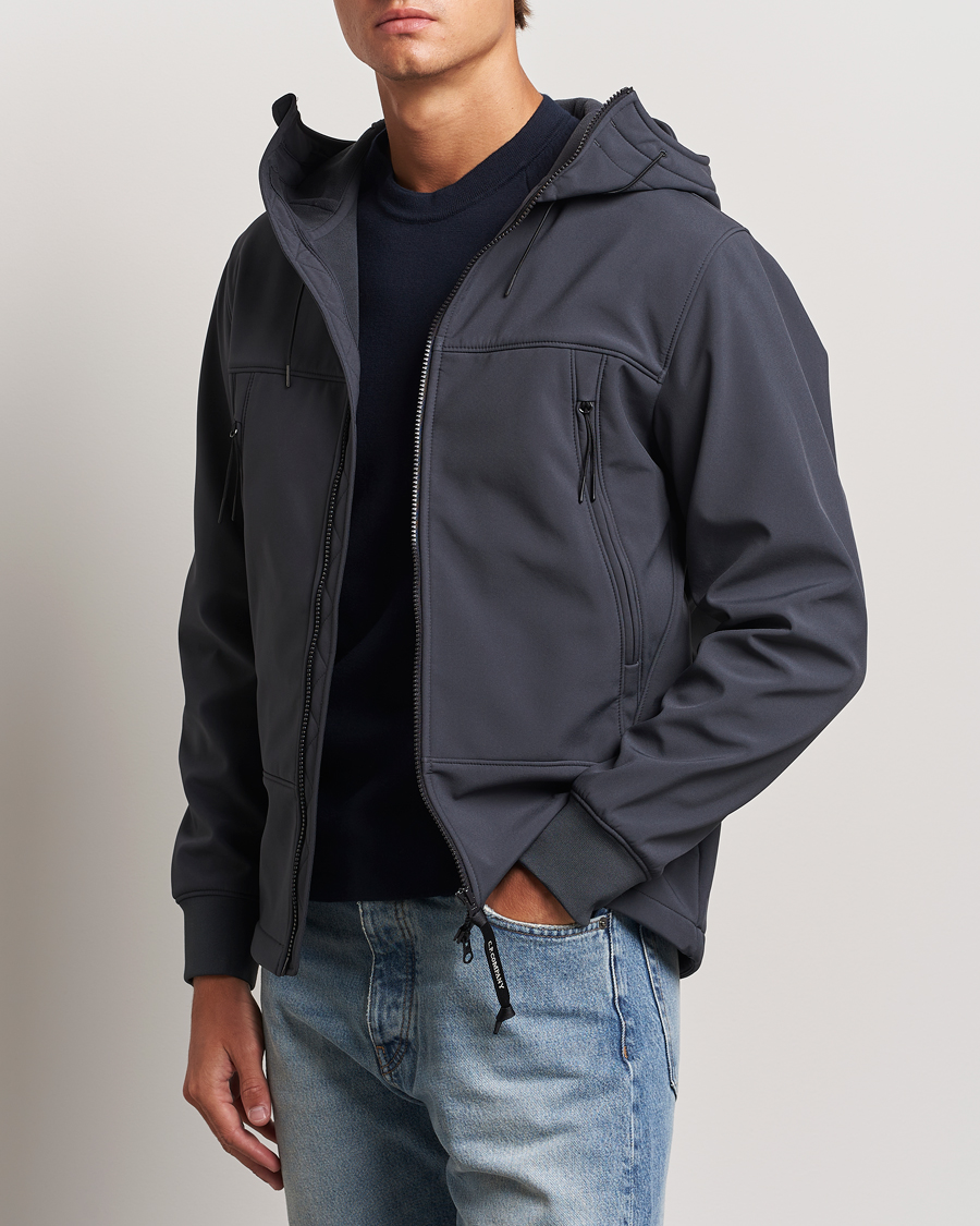 Homme | Manteaux Et Vestes | C.P. Company | CP Shell Hooded Jacket Grey Black