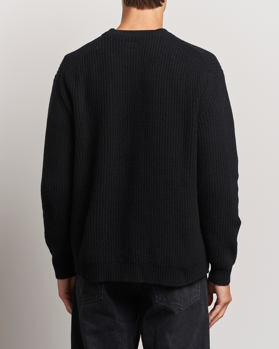 Homme | Pulls Et Tricots | C.P. Company | Lambswool Knitted Crew Neck Black