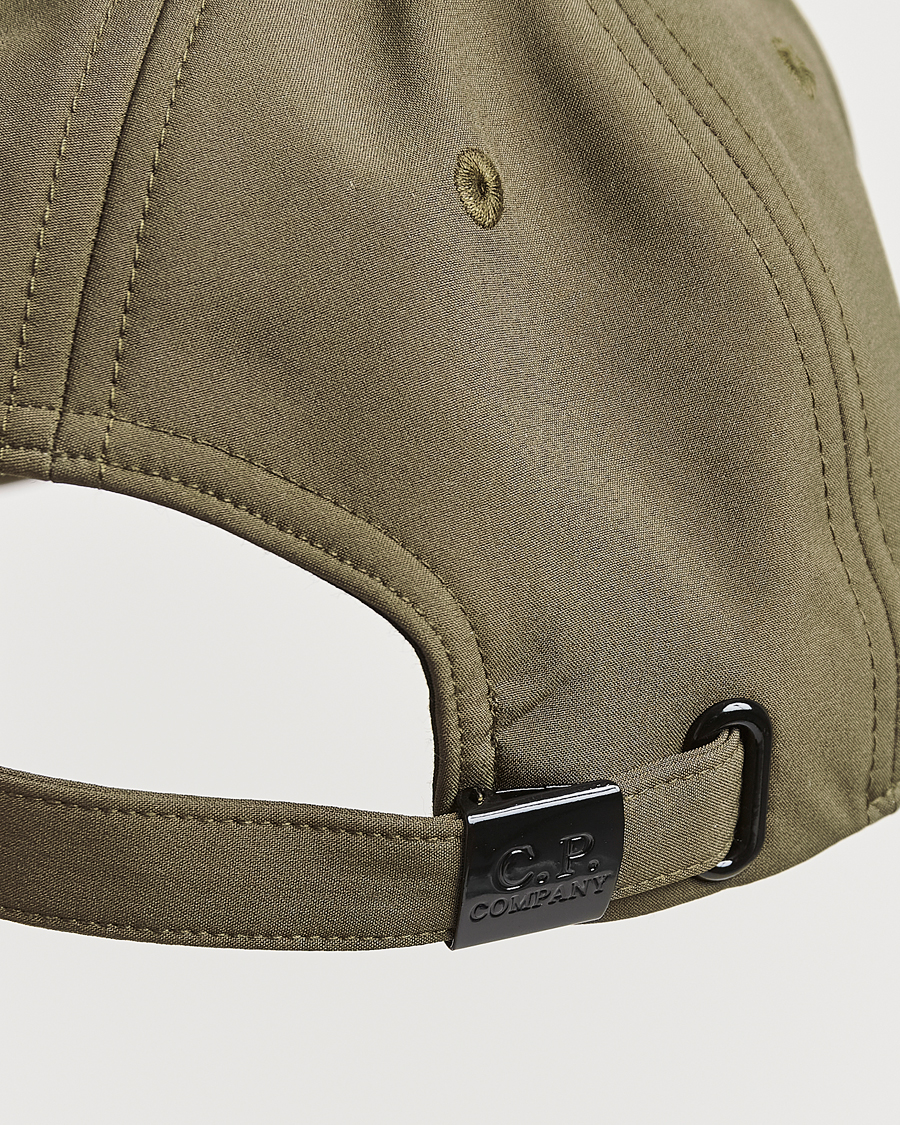 Homme | C.P. Company CP Shell Baseball Cap Olive | C.P. Company | CP Shell Baseball Cap Olive