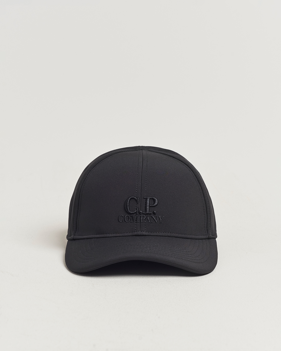 Homme | C.P. Company CP Shell Baseball Cap Black | C.P. Company | CP Shell Baseball Cap Black