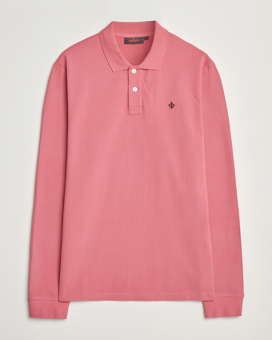 Homme | Pulls Et Tricots | Morris | Camden Long Sleeve Polo Pink